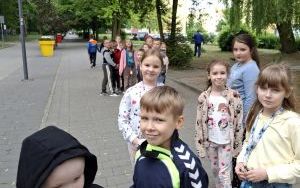 Uczniowie z klas I - III
