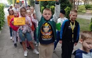 Uczniowie z klas I - III